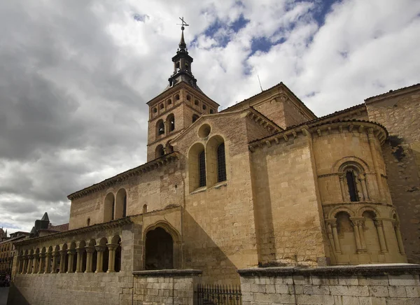 교회의 산 마틴, 세 고 비아, 스페인 — 스톡 사진