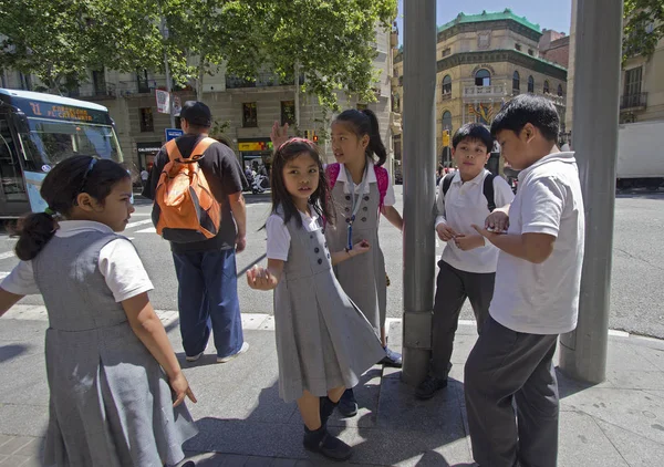 Écoles en Barcelona, Espagne — Photo