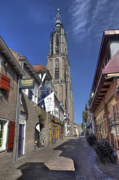 Amersfoort kirchturm, holland — Stockfoto