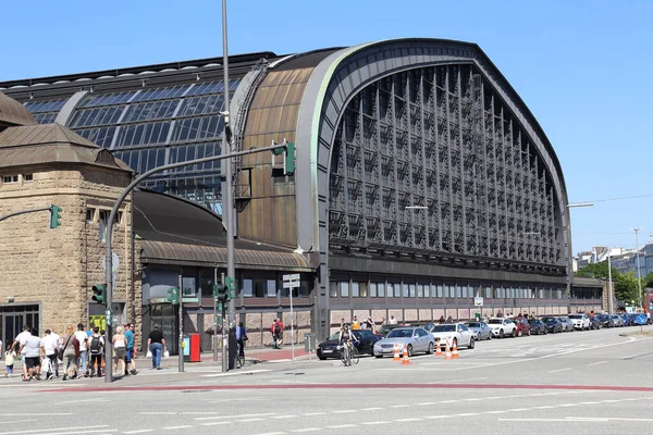 Σιδηροδρομικός σταθμός Αμβούργου, Γερμανία — Φωτογραφία Αρχείου