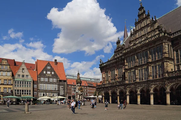 Place de la ville de Brême, Allemagne — Photo