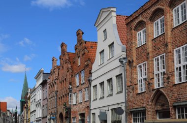Lubeck, Almanya 'da tarihi evler