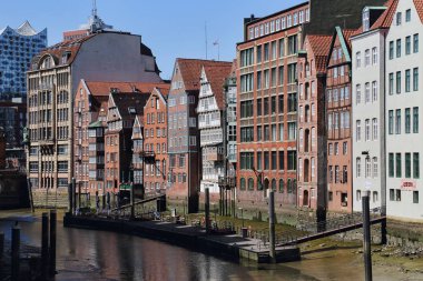 Hamburg, Almanya 'da Kanal