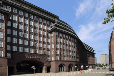 Hamburg, Almanya 'da savaş öncesi yerleşim yeri ve caddesi