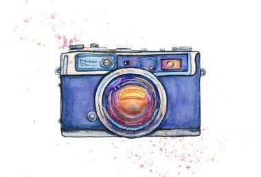 Vintage fotoğraf makinesi