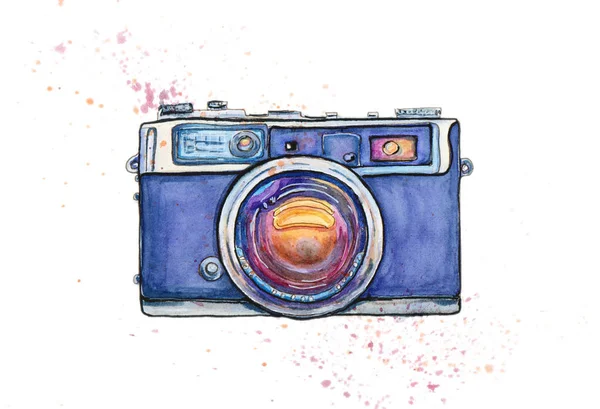 Vintage fotocamera — Stockfoto