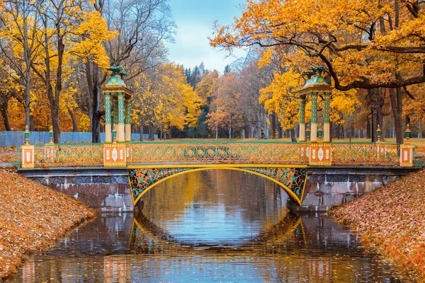 The Minor Chinese Bridge in the Alexander park. — Stock Photo, Image