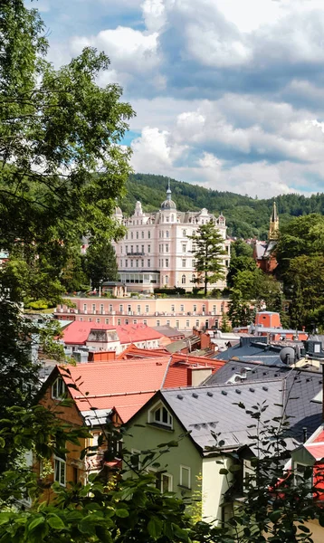 Blick auf Karlsbad - Tschechische Republik — Stockfoto