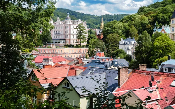 Blick auf Karlsbad - Tschechische Republik — Stockfoto