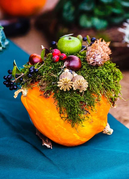 Hösten floristiska dekoration — Stockfoto