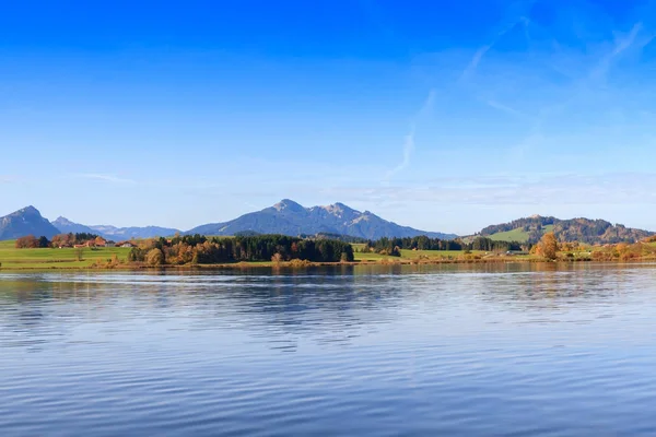 Озера Хопфензее. Баварія, Німеччина — стокове фото