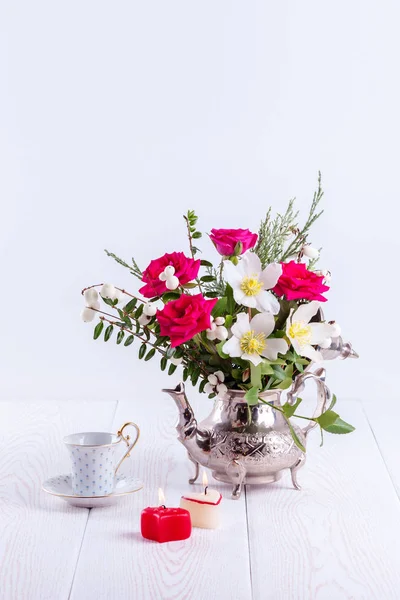 Still life with roses — Stock Photo, Image