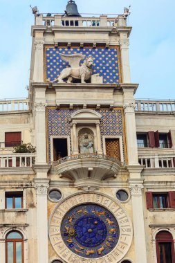 Saat Kulesi, ya da Torre dell'Orologio, Venedik, İtalya