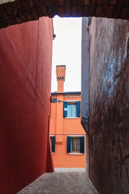 Renkli evler Burano Adası