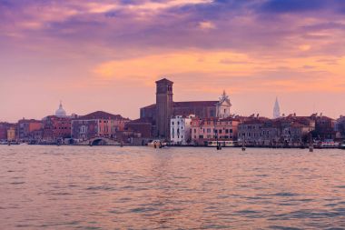 Denizden görüntülemek için Venedik, İtalya