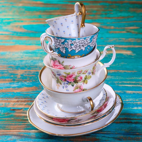 güzel shabby chic antika kupa