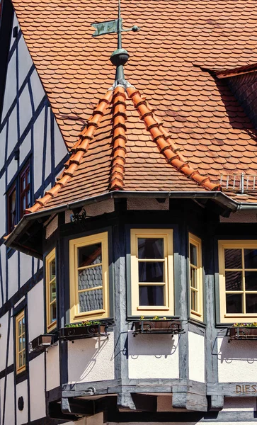Alte häuser in michelstadt, deutschland — Stockfoto