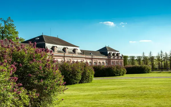 Schwetzingen Alemania Abril 2019 Magnífico Parque Con Fuentes Primavera Schwetzingen —  Fotos de Stock