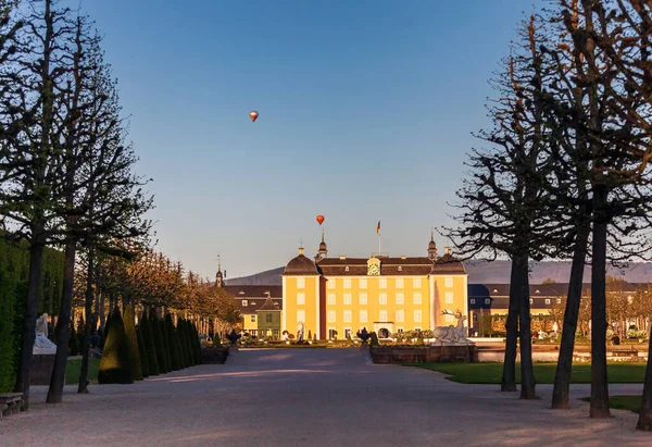 Schwetzingen Alemania Abril 2019 Magnífico Parque Con Famoso Palacio Barroco —  Fotos de Stock