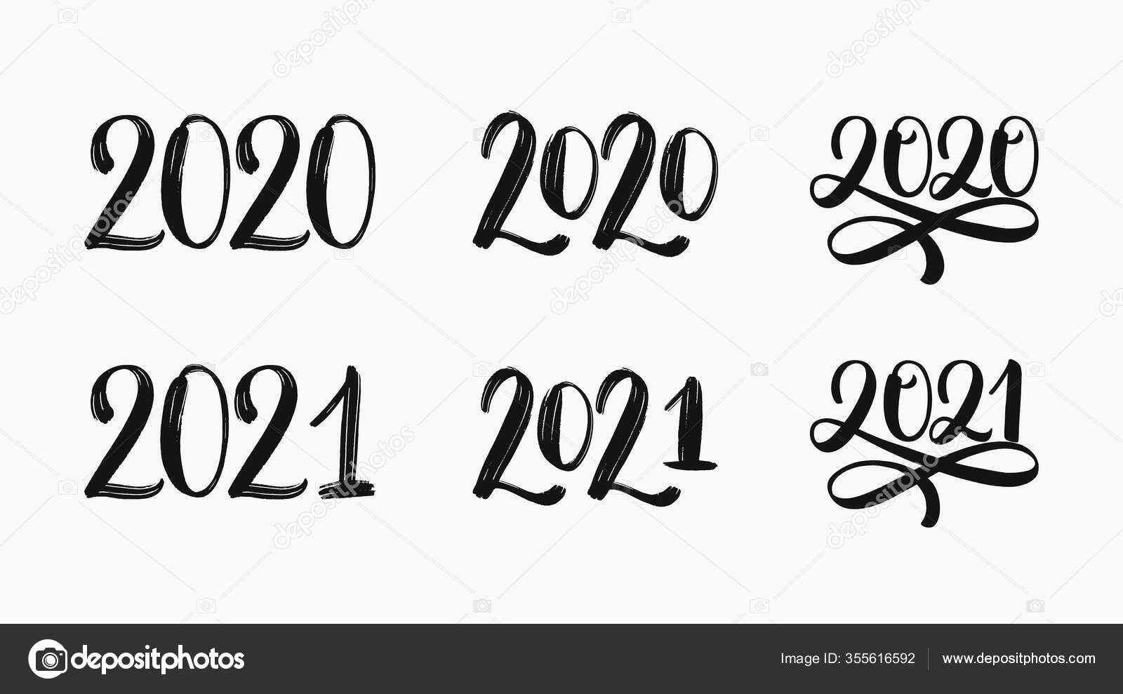 21 Text Logo Set Hand Sketched Numbers New Year Stock Vector Image By C Katanti 21 Text Logo Set Hand Sketched Numbers New Year Stock Vector Image By C Katanti