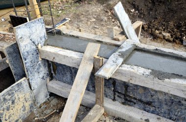 Bir şantiye İnşaat Aracı