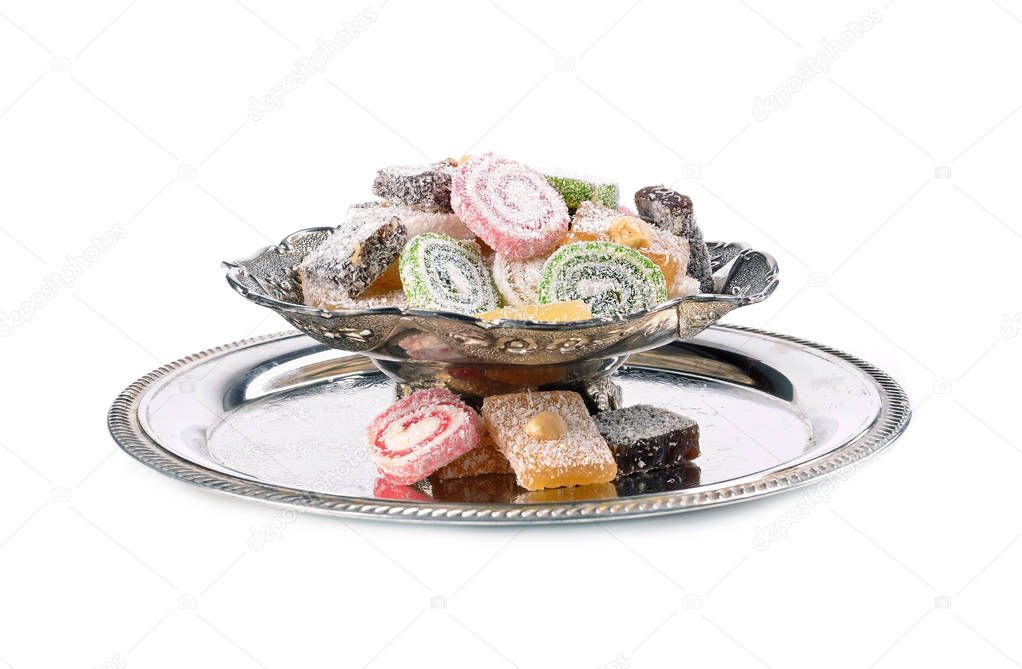 Turkish delight in a traditional