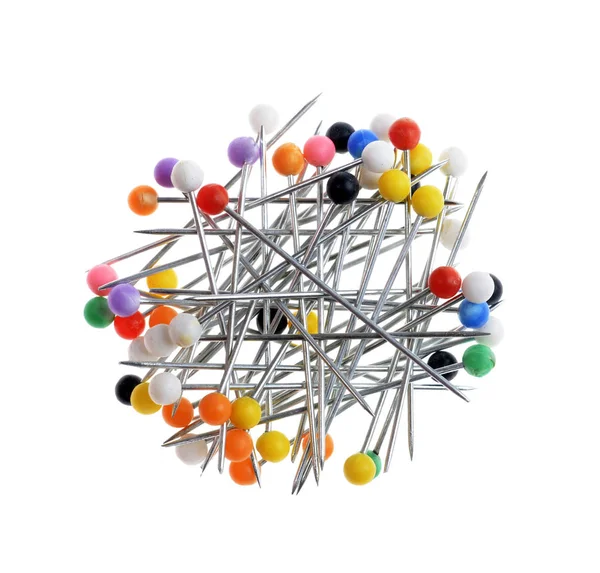 renkli iğne yığını