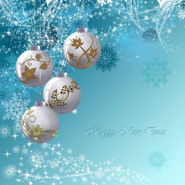 Christmas dekoratif arka plan mavi 