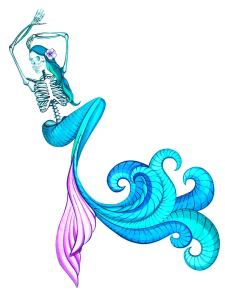 Mermaid tail skeleton Stock Photos, Royalty Free Mermaid tail skeleton