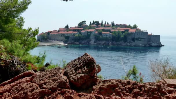 St. Stephen's Island in an environment untouched nature — Stock video