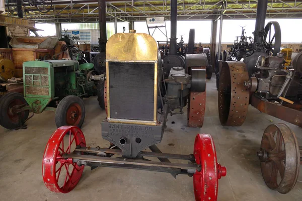 Novo Milosevo Serbia 2019 Museum Old Agricultural Machinery Zeravica Hart — 스톡 사진