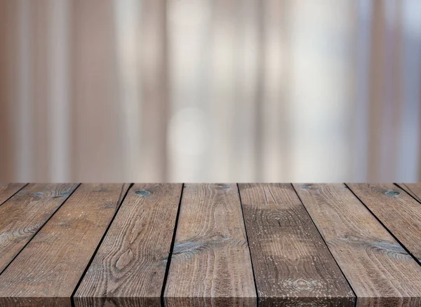 Wooden brown textured desk or table. Wooden texture table background