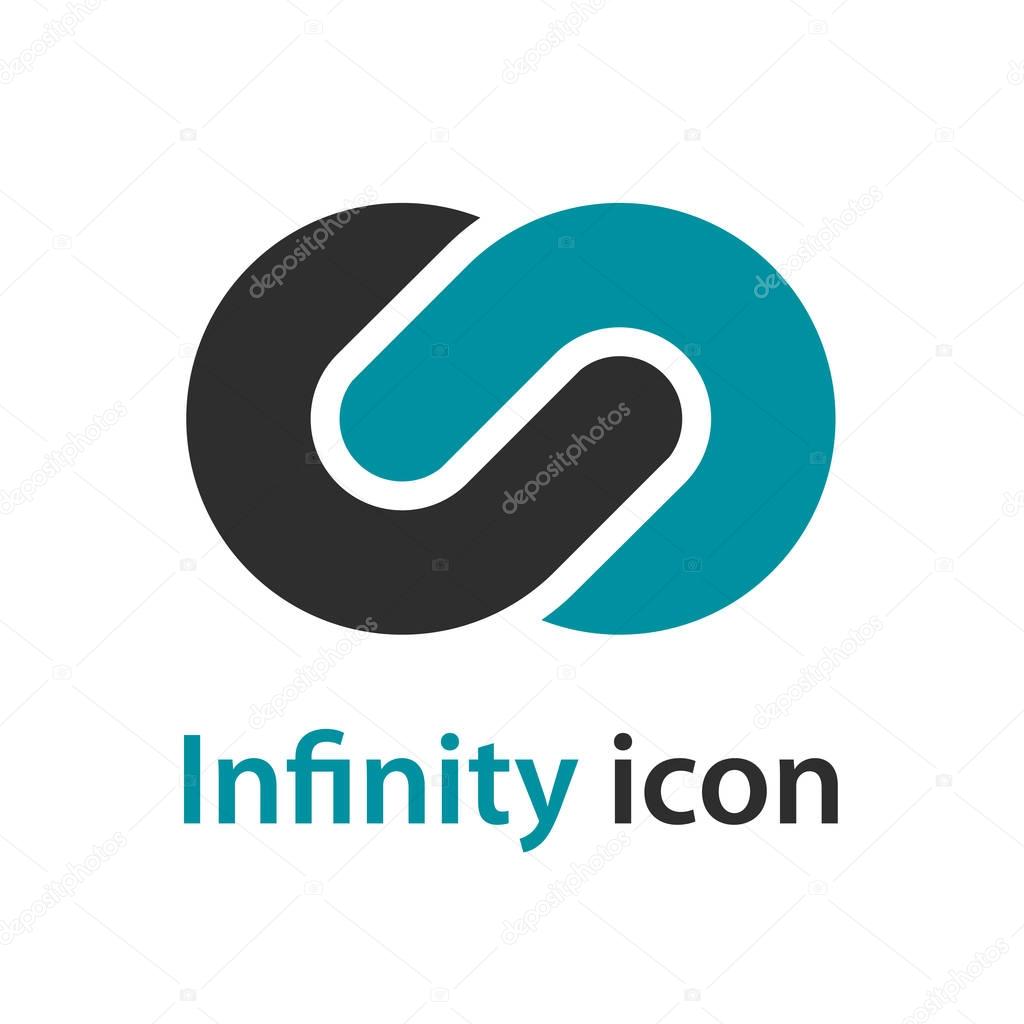 abstract infinity eight emblem