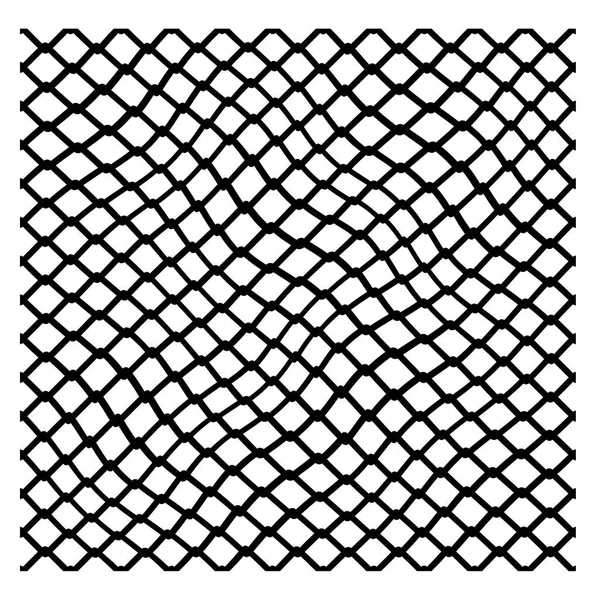 불규칙 한 그물 원활한 패턴 — 스톡 벡터