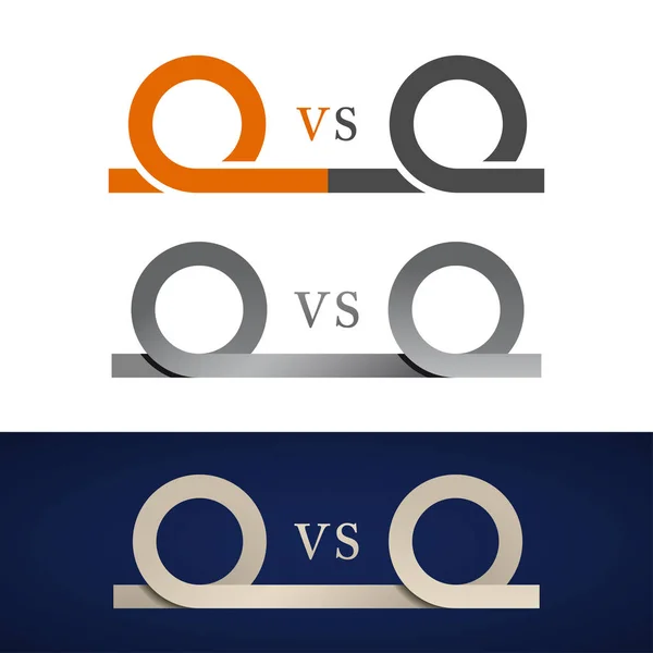 Anything vs something symbol template — Stock Vector