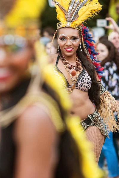 Atlanta Verenigde Staten Oktober 2017 Braziliaans Danser Stutten Met Vertrouwen — Stockfoto