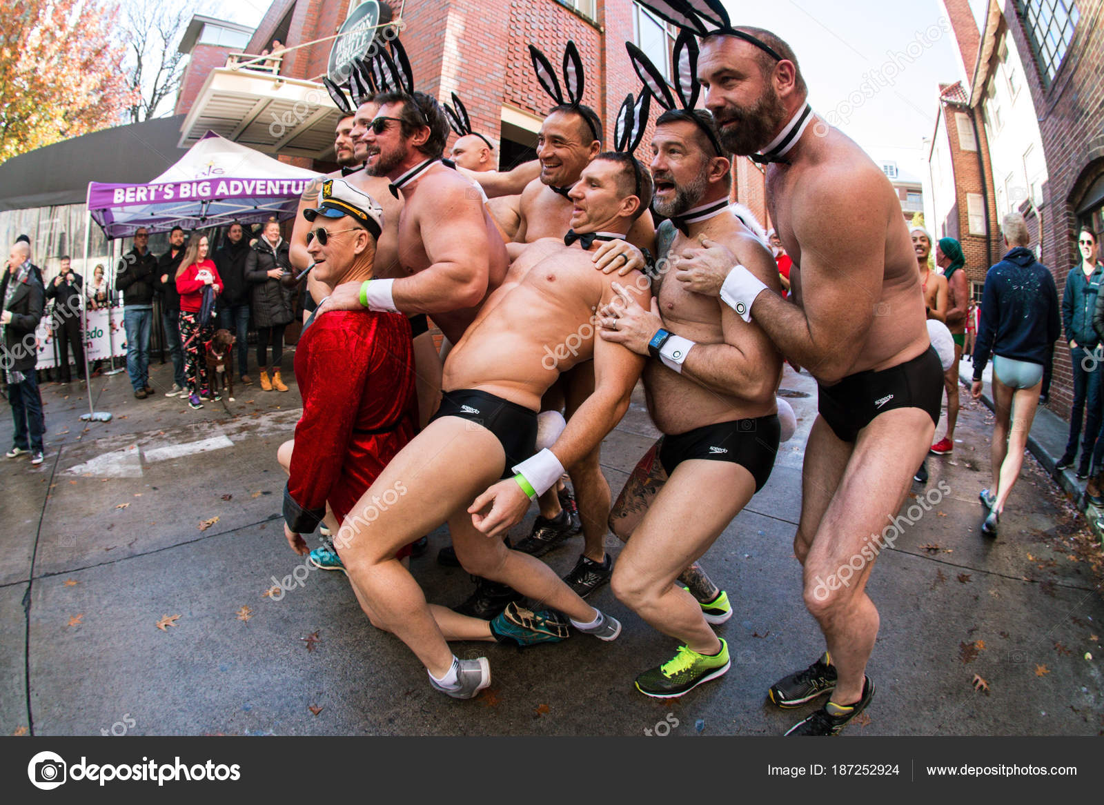 men wearing speedos