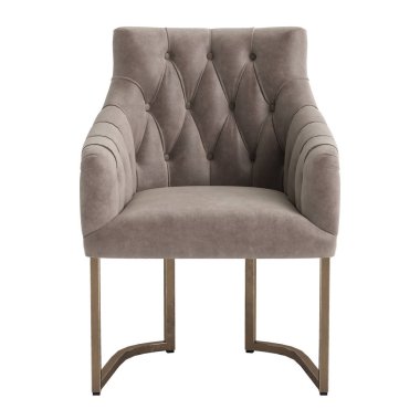 Beyaz arka plan üzerinde izole klasik sorguçlu koltuk. Dijital Illustration.3d işleme