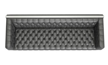 Beyaz arka plan üzerinde izole klasik sorguçlu koltuk. Dijital illustration.3d işleme