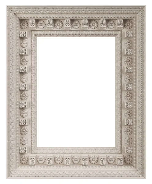Klassisches Deckencaisson Carving Dekoration Mit Ornamenten Digitale Illustration Rendering — Stockfoto