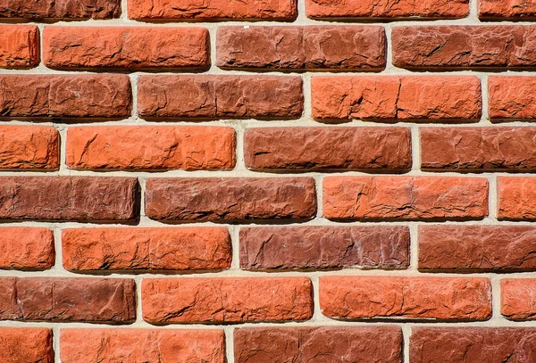 Brickwork Construction House Red Brown Brick — Stock Photo, Image
