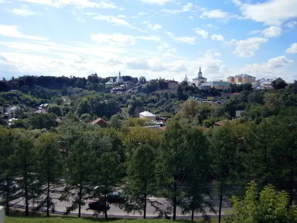 Nádherný Panoramatický Výhled Hory Města — Stock fotografie