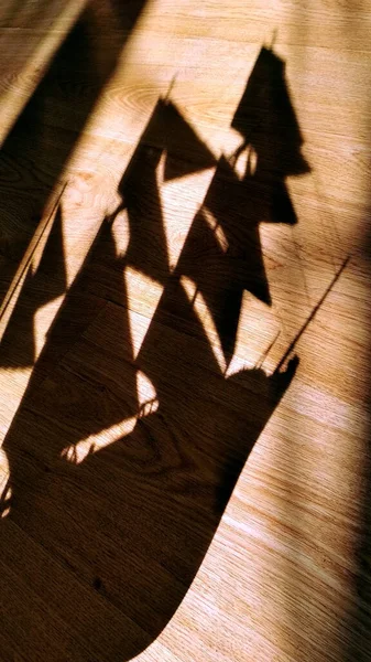 Тень Корабельной Игрушки — стоковое фото