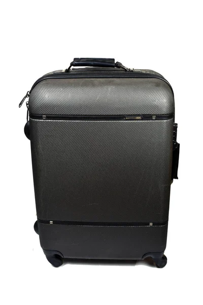 白い背景の旅行スーツケース — ストック写真