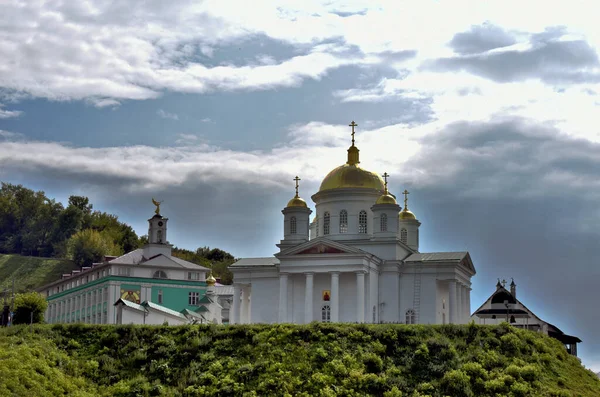 Najstarszy Piękny Kościół Prawosławny Niżny Nowogród — Zdjęcie stockowe