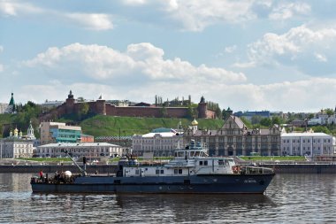 Nehirden Nizhny Novgorod 'un görüntüsü