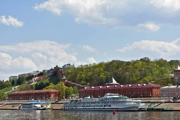 Veduta Nizhny Novgorod Dal Fiume — Foto Stock