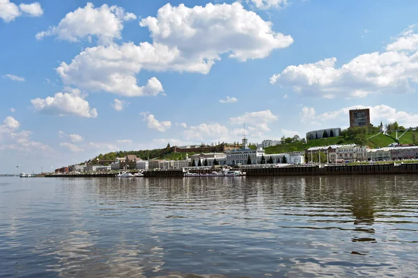 Vista Nizhny Novgorod Desde Río —  Fotos de Stock