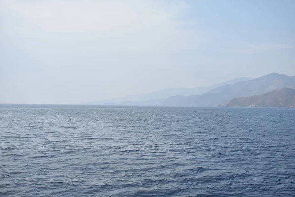 Montañas Mar Egeo Azul — Foto de Stock