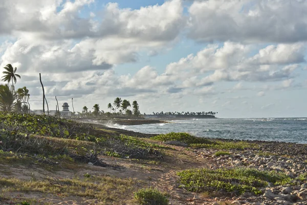 Panorama Över Atlanten Dominikanska Republiken — Stockfoto